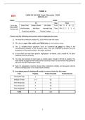 CHEM 232 Exam 3 Form A Answer Key &vert; Fall 2026 &vert; Full Questions&comma; Answers & Detailed Solutions