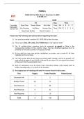 CHEM 232 Exam 4 Form A Answer Key &vert; Fall 2026 &vert; Full Questions&comma; Answers & Detailed Solutions