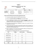 CHEM 232 Ultimate Mega Bundle &vert; Exams 1&ndash;4 Answer Keys &lpar;Forms A & B&rpar; &vert; 2026 update&period;