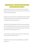 NFHS SOCCER RULES   &vert; COMPLETE QUESTIONS WITH EXPERT SOLUTIONS&vert; 2026 LATEST UPDATED&vert; A&plus;