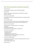 NSG 110 Exam questions and answers Graded A&plus;&NewLine;4 things nurses do&NewLine;promote health&comma; prevent illness&comma; restore health&comma; facilitate coping&NewLine;Roles of Nurses&NewLine;caregiver&comma; communicator&comma; teacher&sol;educator&comma; counselor&comma; leader&comma; researcher&comma;&NewLine;advocate&comma; collaborator&period;&NewLine;how 
