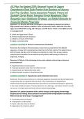 ATLS Post Test Updated 2026 &vert; Advanced Trauma Life Support Comprehensive Study Guide&comma; Practice Exam Questions and Answers&comma; Exam Prep Test Bank&comma; Trauma Assessment Protocols&comma; Primary and Secondary Survey Review&comma; Emergency Airway Management&comma; Shock Recognitio