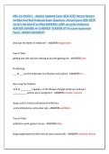 MBI 131 EXAM 2 &ndash; Abshire Updated Exam 2026 WITH Recent Newest &NewLine;Verified And Well Analyzed Exam Questions  &lpar;Actual Exam 2026-2027&rpar; &NewLine;Correct Detailed & Verified ANSWERS &lpar;100&percnt; Accurate Solutions&rpar; &NewLine;ALREADY GRADED A&plus;&vert;&vert;NEWEST VERSION Of The Exam Guarantee &NewLine;