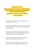 USPA Skydiving B License  &NewLine;Comprehensive Resource To Help You Ace 2026-2027 Exams &NewLine;Includes Frequently Tested Questions With ELABORATED &NewLine;100&percnt; Correct COMPLETE SOLUTIONS  &NewLine;Guaranteed Pass First Attempt&excl;&excl; Current Update&excl;&excl; &NewLine;Instant Download Pdf