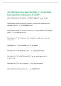 OSC SWE Operations Specialist Chief E-7 Study Guide&NewLine;Exam questions and answers Graded A&plus;&NewLine;What is the shape of a C-10315 in an HF block diagram&quest; - Square&NewLine;Receive and transmit on separate frequency but not at the same time is an&NewLine;example of what&quest; - Half-