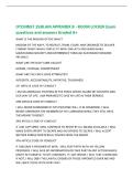 OTCNINST 1530&period;6M APPENDIX B - ROOM LOCKER Exam&NewLine;questions and answers Graded A&plus;&NewLine;WHAT IS THE MISSION OF THE NAVY&quest;&NewLine;MISSION OF THE NAVY&comma; TO RECRUIT&comma; TRAIN&comma; EQUIP&comma; AND ORGANIZE TO DELIVER&NewLine;COMBAT READY NAVAL FORCES TO WIN CONFLICTS AND WARS WHILE&NewLine;MAINTAINI