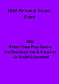 ISSA Personal Trainer Exam &vert; CPT Certification Study Guide 2026