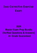 ISSA Corrective Exercise Exam &vert; Certification Study Guide & Practice 2026