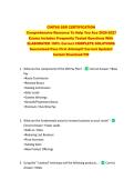 CINTAS SSR CERTIFICATION &NewLine;Comprehensive Resource To Help You Ace 2026-2027 &NewLine;Exams Includes Frequently Tested Questions With &NewLine;ELABORATED 100&percnt; Correct COMPLETE SOLUTIONS &NewLine;Guaranteed Pass First Attempt&excl;&excl; Current Update&excl;&excl; &NewLine;Instant Download Pdf