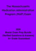 Massachusetts MAP Exam &vert; Medication Administration Program Study Guide 2026
