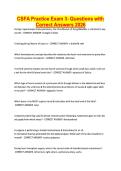 CSFA Practice Exam 3- Questions with Correct Answers 2026