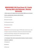 NSG526 Final Exam V1&ndash;V3 &vert; NSG 526 Final Exam V1&ndash;V3 &vert; Family Nursing &vert; Herzing University &vert; Complete Exam Bundle with Detailed Verified Answers