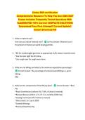 Cintas SSR certification  &NewLine;Comprehensive Resource To Help You Ace 2026-2027 &NewLine;Exams Includes Frequently Tested Questions With &NewLine;ELABORATED 100&percnt; Correct COMPLETE SOLUTIONS &NewLine;Guaranteed Pass First Attempt&excl;&excl; Current Update&excl;&excl; &NewLine;Instant Download Pdf