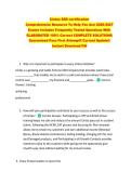 Cintas SSR certification  &NewLine;Comprehensive Resource To Help You Ace 2026-2027 &NewLine;Exams Includes Frequently Tested Questions With &NewLine;ELABORATED 100&percnt; Correct COMPLETE SOLUTIONS &NewLine;Guaranteed Pass First Attempt&excl;&excl; Current Update&excl;&excl; &NewLine;Instant Download Pdf