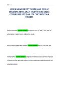 AUBURN UNIVERSITY COMM 1000&colon; PUBLIC&NewLine;SPEAKING FINAL EXAM STUDY GUIDE 2026&vert;&vert;&NewLine;COMPREHENSIVE Q&A FOR CERTIFICATION&NewLine;SUCCESS&NewLine;