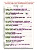 Galen NSG 4800&comma; All Exams 1-3 Comprehensive Review Guides&comma; All Exams Q&A's&lowbar; Latest Updated Summer26 - A&plus; Guide&period;