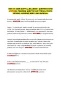 DHN 101 EXAM 1&comma;2&3 ACTUAL EXAM QUESTIONS AND ANSWERS PRACTICE QUESTIONS WITH SOLUTIONS NEWEST &vert; ALREADY GRADED A&plus;&vert;DHN 101 EXAM 1&comma;2&3&vert;2026-2027&lpar;NEW BUNDLE&excl;&rpar;
