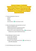 Tennessee Category 3 Certification  &NewLine;Comprehensive Resource To Help You Ace 2026-2027 &NewLine;Exams Includes Frequently Tested Questions With &NewLine;ELABORATED 100&percnt; Correct COMPLETE SOLUTIONS &NewLine;Guaranteed Pass First Attempt&excl;&excl; Current Update&excl;&excl; &NewLine;Instant Download Pdf