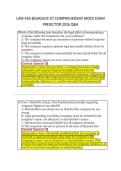 LAW-F26-BUSASSOC-07 COMPREHENSIVE MOCK EXAM &NewLine;PREDICTOR 2026 Q&A 