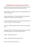 MIS 301 Midterm Exam &num;1 Questions with Correct Answers