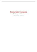 Frans 1 grammatica Handelswetenschappen 