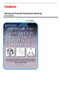 Test Bank - Advanced Practice Psychiatric Nursing&comma; 3rd Edition &lpar;Tusaie&comma; 2023&rpar;&comma; Chapter 1-26 &vert; Newest Update