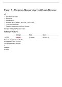 BIOL 3306 EXAM 3 - REQUIRES RESPONDUS LOCKDOWN BROWSER &vert; QUESTIONS AND ANSWERS &vert; 2026 UPDATE &vert; 100&percnt; CORRECT&period;