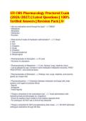 ATI CMS Pharmacology All-in-One Study Bundle &vert; 2026 Test Bank & Practice Questions &vert; Verified A&plus; Learning Material &vert; 100&percnt; Exam Ready Set