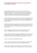 CITI TRAINING EXAM STUDY GUIDE 2026 ACTUAL QUESTIONS WITH VERIFIED ANSWERS&period;&NewLine;