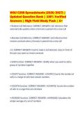 WGU C268 Spreadsheets &lpar;2026&sol;2027&rpar; &vert;&NewLine;Updated Question Bank &vert; 100&percnt; Verified&NewLine;Answers &vert; High-Yield Study Pack &vert; A&plus;&NewLine;