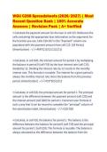 WGU C268 Spreadsheets &lpar;2026&sol;2027&rpar; &vert; Most&NewLine;Recent Question Bank &vert; 100&percnt; Accurate&NewLine;Answers &vert; Revision Pack &vert; A&plus; Verified
