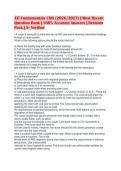 ATI Fundamentals CMS &lpar;2026&sol;2027&rpar; &vert; Most Recent&NewLine;Question Bank &vert; 100&percnt; Accurate Answers &vert; Revision&NewLine;Pack &vert; A&plus; Verified
