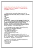NSG 124 PHARMACOLOGY EXAM 200 ACTUAL EXAM &NewLine;QUESTIONS AND 100&percnt; VERIFIED ANSWERS ALREADY &NewLine;GRADED A&plus; NEW&excl;&excl;&excl;&excl;&excl;&excl;&excl;&excl;&excl;&excl;