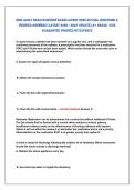 HESI Adult HEAltH REvIEw ExAm lAtESt 2026 ActuAl QuEStIonS &&NewLine;vERIfIEd AnSwERS &lpar;lAtESt 2026 &sol; 2027 updAtE&rpar; A&plus; GRAdE 100&percnt;&NewLine;GuARAntEE vERIfIEd by ExpERtS 