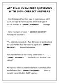 ATC Final Exam Prep 2026 &ndash; 100&percnt; Correct Answers & Study Guide&NewLine;&NewLine;