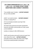 ATC Emergency Exam Study Guide &ndash; ENON E&period;O&period; 1&period;38-1&period;42 Questions & Answers&NewLine;&NewLine;