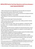 NPMA CPPS Practice Test Exam Questions and Correct Answers &ndash; National Property Management Association &lpar;NPMA&rpar; Certified Professional Property Specialist &lpar;CPPS&rpar; &ndash; 2026&sol;2027 Certification Exam Review Guide