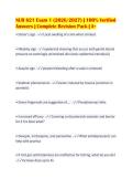 NUR 621 Exam 1 &lpar;2026&sol;2027&rpar; &vert; 100&percnt; Verified&NewLine;Answers &vert; Complete Revision Pack &vert; A&plus;