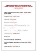 SARON exAm lAteSt 2026 ActuAl QueStiONS ANd VeRiFied&NewLine;ANSweRS &lpar;lAteSt 2026 &sol; 2027 updAte&rpar; A&plus; GRAde 100&percnt; GuARANtee&NewLine;VeRiFied by expeRtS 