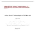 CHEM 335 Lab Exercise 7&colon; Separation by Distillation of Components of an Unknown Binary Mixture &vert; 2026 Update with complete solutions - Binghamton University&period;