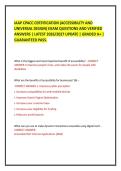 IAAP CPACC CERTIFICATION &lpar;ACCESSIBILITY AND&NewLine;UNIVERSAL DESIGN&rpar; EXAM QUESTIONS AND VERIFIED&NewLine;ANSWERS &vert; LATEST 2026&sol;2027 UPDATE &vert; GRADED A&plus; &vert;&NewLine;GUARANTEED PASS&period;