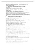 DCF Infant and Toddler Appropriate Exam Actual Questions And Correct Verified Answers