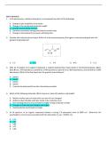 Binghamton University CHEM 335 CA3 Exam Answer Key &vert; Versions A&comma; B&comma; C & D &vert; Complete Solutions Manual &vert; 2026 Update&period;