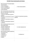 CCII QUIZ 16 Exam Guide Questions And Answers