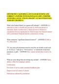 OPTOMETRY CALIFORNIA LAW EXAM QUESTIONS AND&NewLine;CORRECT ANSWERS WITH RATIONALES &lpar;100&percnt; VERIFIED&NewLine;ANSWERS&rpar; LATEST UPDATE 2026&sol;2027 &vert; GUARANTEED PASS &vert;&NewLine;ALREADY GRADED A&plus;