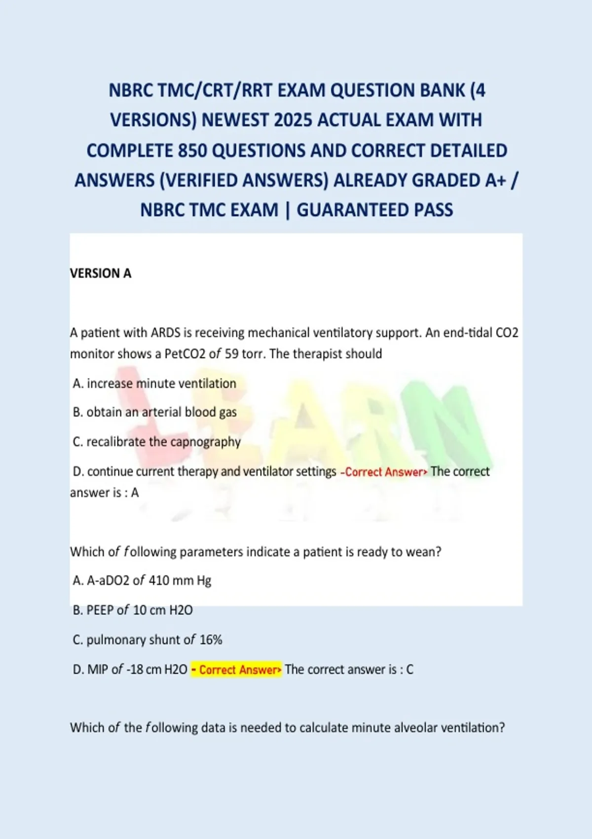 Nbrc Rrt Badge NBRC Respiratory Therapy Certification Comprehensive Review TMC CRT RRT ...