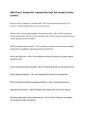 AWOIC Exam 2 &lpar;Aviation MX&rpar;&colon; Complete Study Guide&comma; Key Concepts & Practice Questions