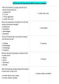 CCII Exam &num;5 Questions With Correct Answers