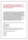 MEDCA PHLEBOTOMY EXAM 2026 WITH 260 QUESTIONS &NewLine;AND CORRECT ANSWERS&sol; MEDCA PHLEBOTOMY &NewLine;CERTIFICATION TEST 2026 PRACTICE QS AND AS &lpar;BRAND &NewLine;NEW&excl;&rpar; WITH RATIONALES