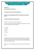 NR 507 ADVANCED PATHOPHYSIOLOGY&colon; MECHANISMS OF DISEASE MIDTERM EXAM 2026&sol;2027 &vert; MOST TESTED &vert; 50 VERIFIED Q&A &vert; GRADUATE LEVEL &vert; PASS GUARANTEED - A&plus; GRADED